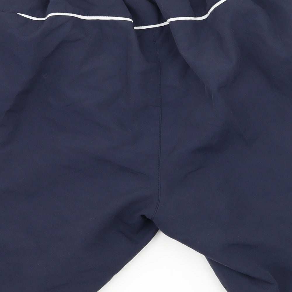 Slazenger Mens Blue Striped  Sweat Shorts Size 2XL