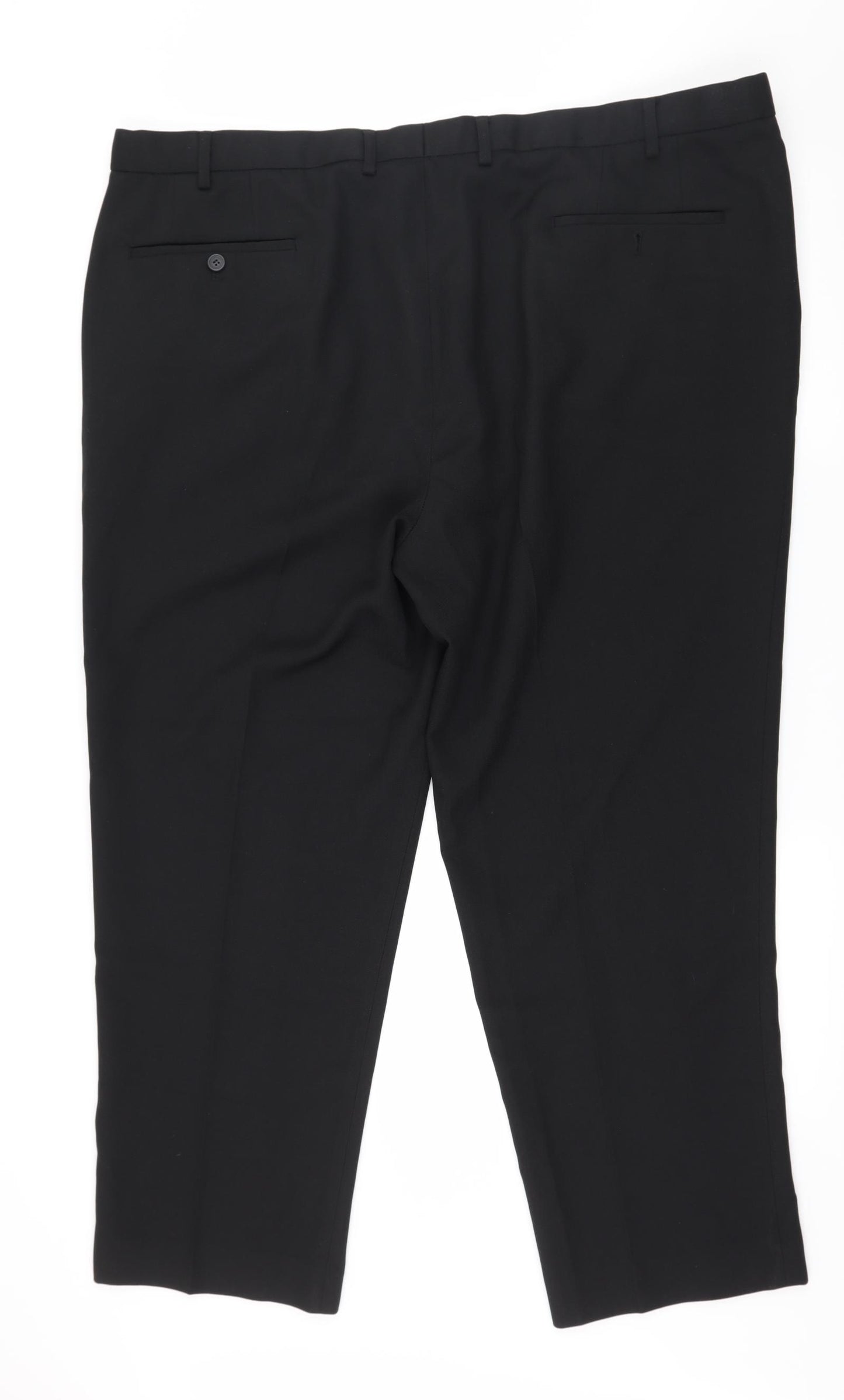 Matalan Mens Black   Trousers  Size 44 in L29 in