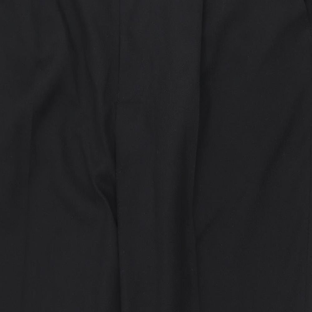 Matalan Mens Black   Trousers  Size 44 in L29 in