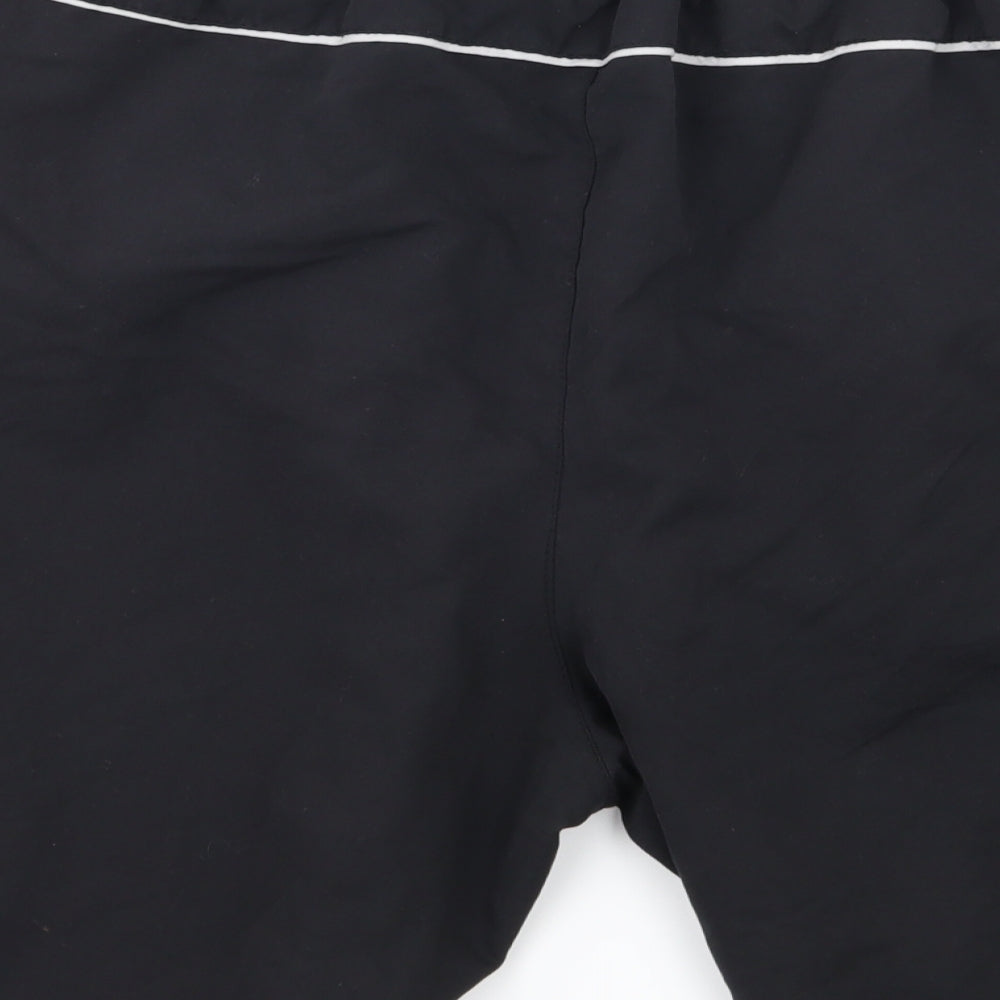 Slazenger Mens Black  Jersey Sweat Shorts Size 2XL