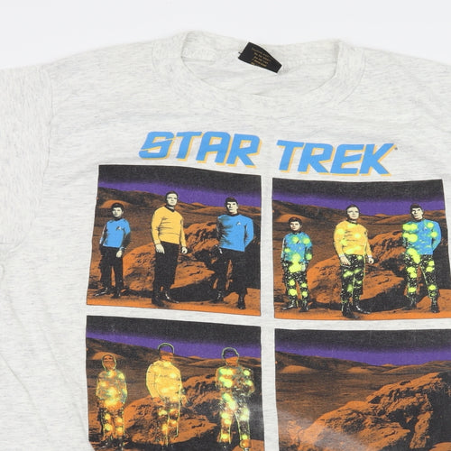 Changes Mens Grey  Jersey  T-Shirt Size L  - Star Trek