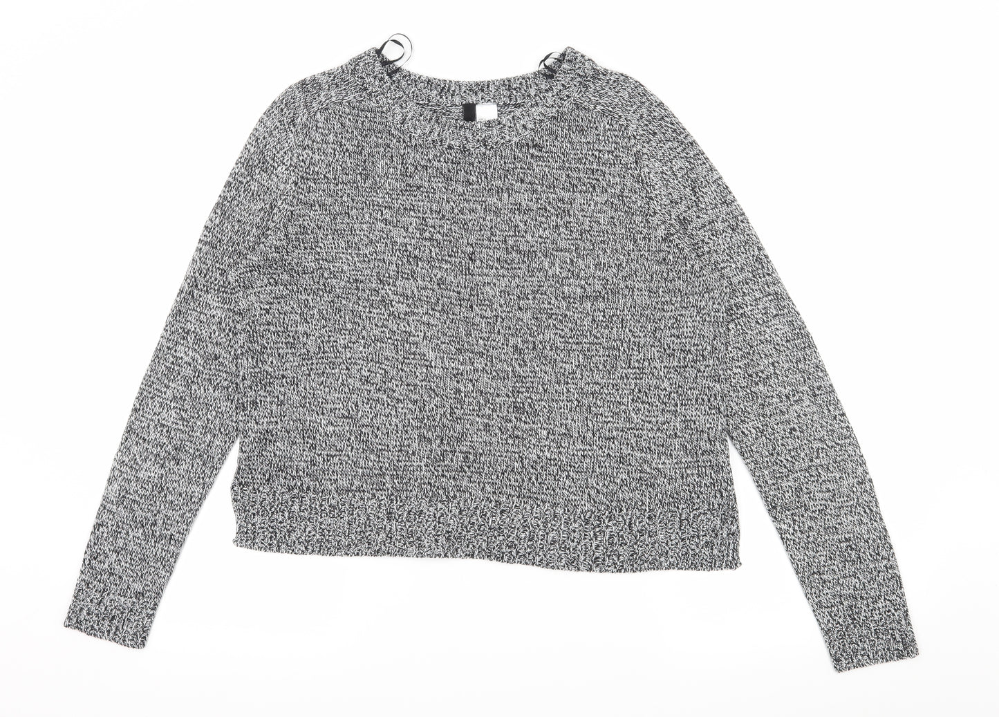 Divided by H&M Womens Grey  Knit Pullover Jumper Size S