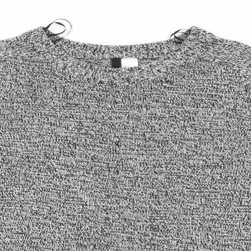 Divided by H&M Womens Grey  Knit Pullover Jumper Size S