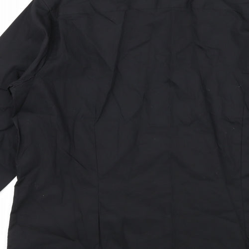 F&F Mens Black    Button-Up Size M