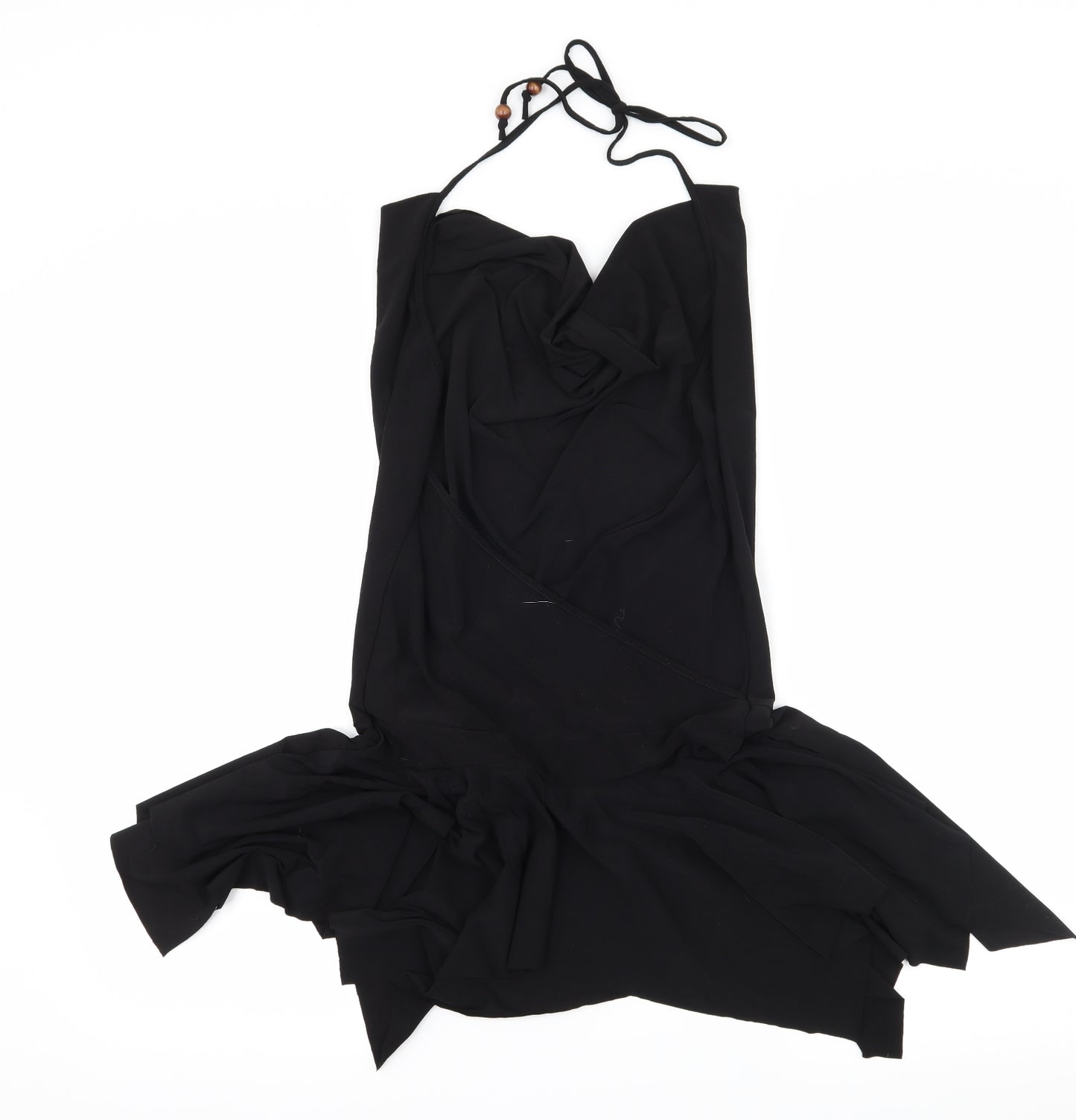 MK One Womens Black  Jersey Slip Dress  Size 12  - Backless
