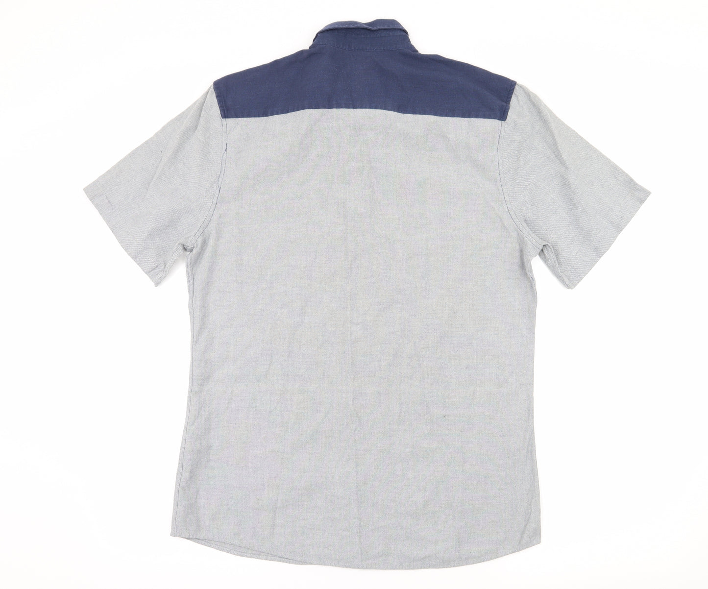 F&F Mens Green Colourblock   Button-Up Size M