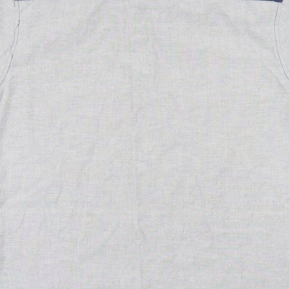 F&F Mens Green Colourblock   Button-Up Size M