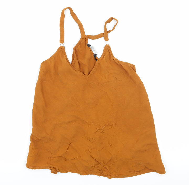 New Look Womens Brown Camisole Tank Size 6