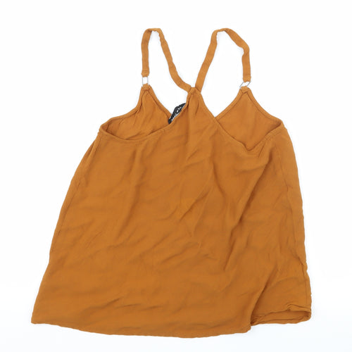 New Look Womens Brown   Camisole Tank Size 6