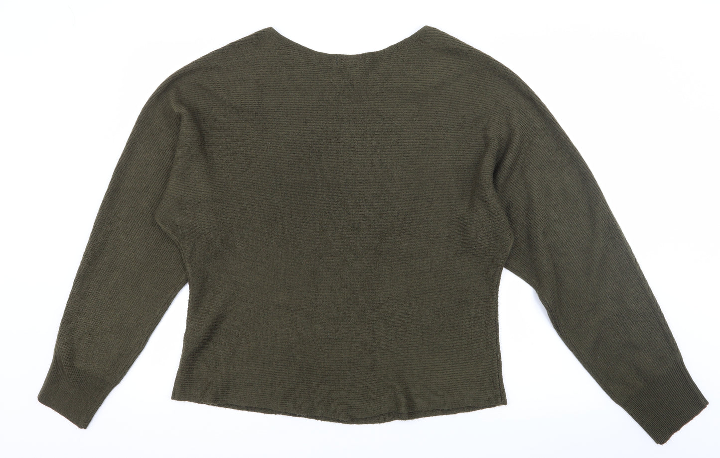 New Look Womens Green  Knit Pullover Jumper Size L