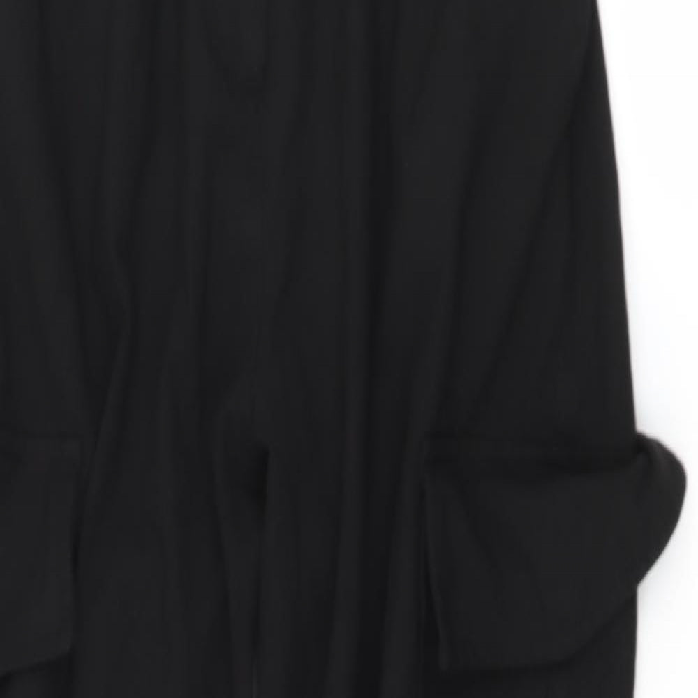 Bershka Womens Black   Cargo Trousers Size 8 L28 in