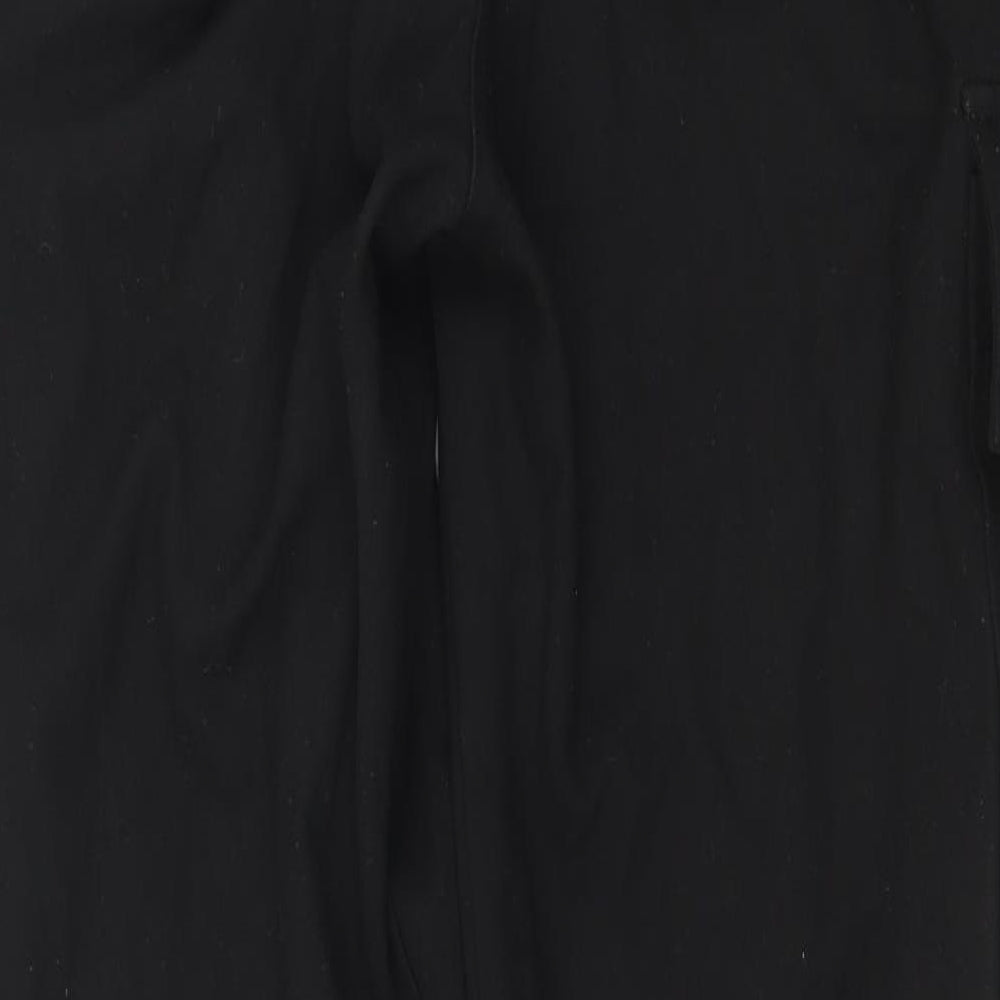 Bershka Womens Black   Cargo Trousers Size 8 L28 in