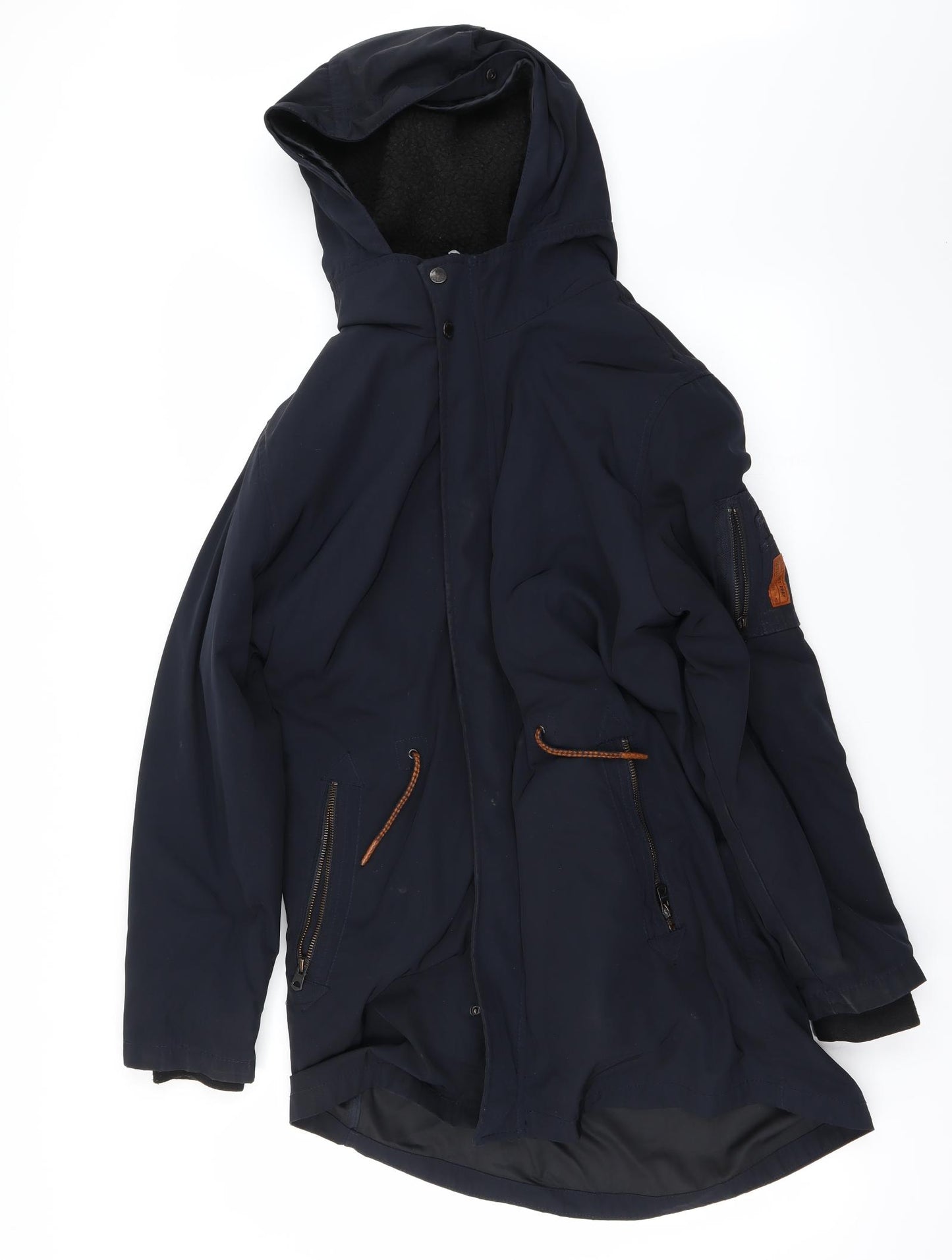 Zara Boys Blue   Jacket Coat Size 13-14 Years