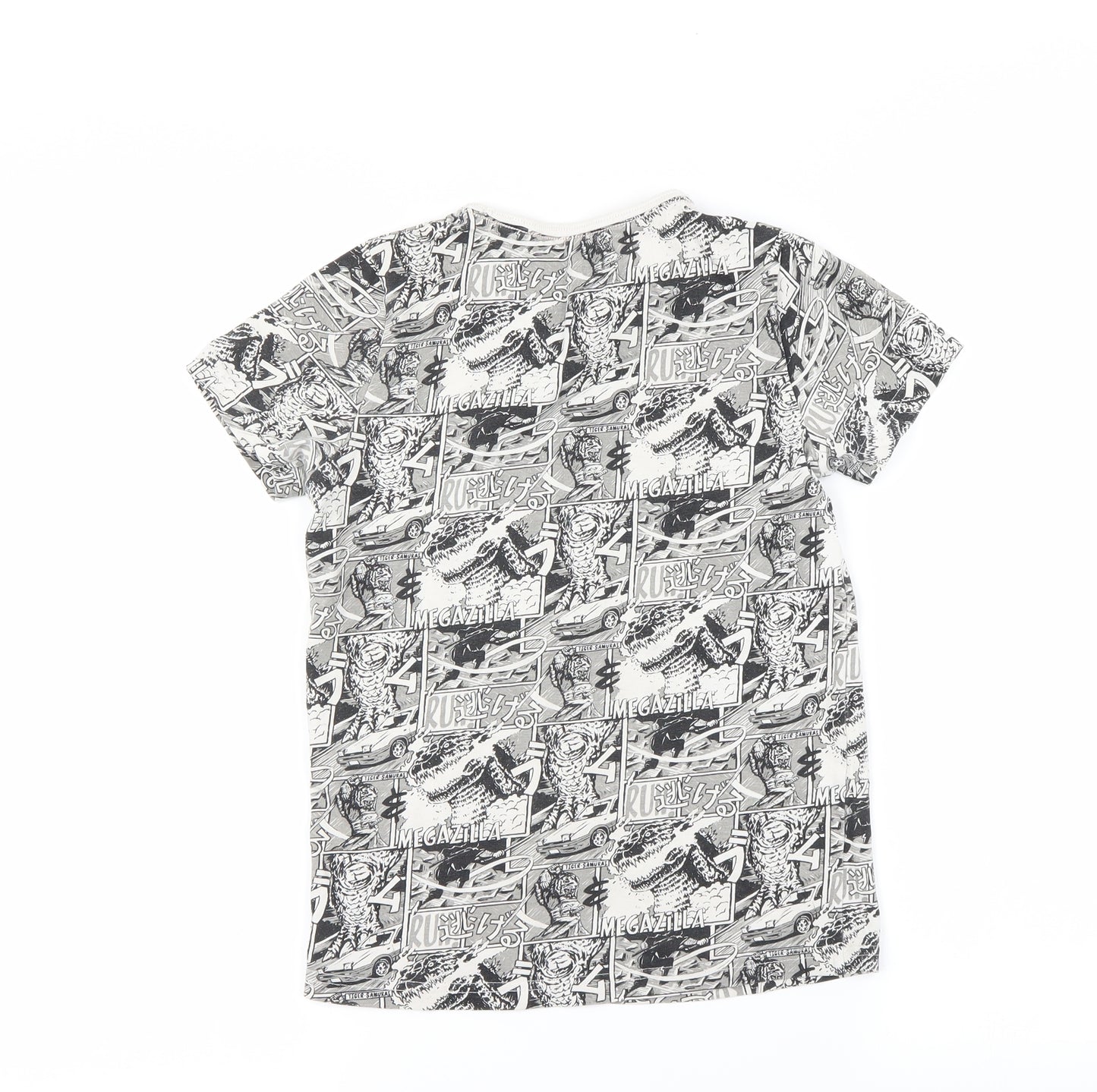 TU Boys Grey   Basic T-Shirt Size 8 Years