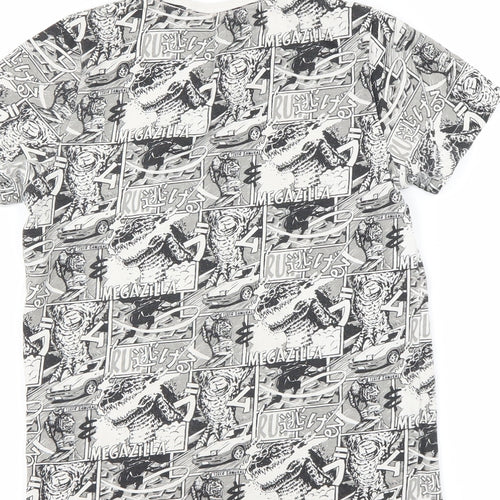TU Boys Grey   Basic T-Shirt Size 8 Years