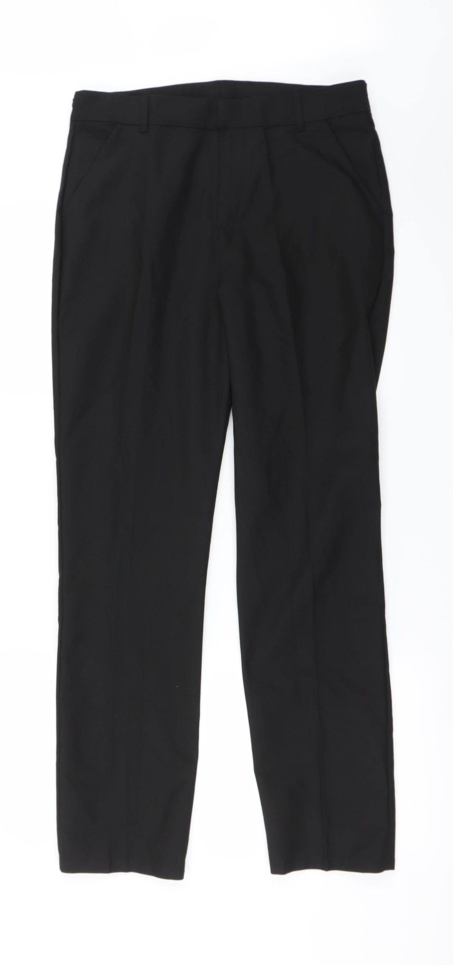 F&F Boys Black    Trousers Size 15 Years