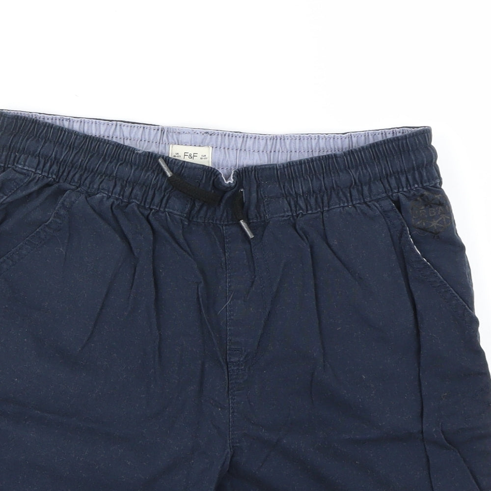 F&F Boys Black    Shorts Size 10-11 Years
