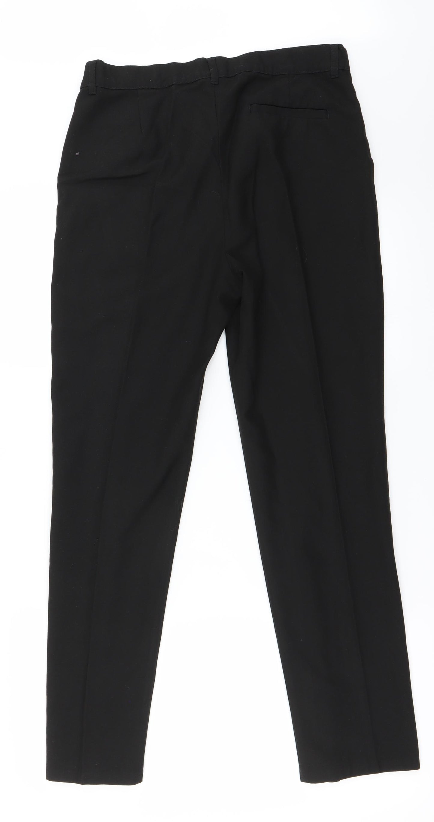 F&F Boys Black    Trousers Size 14-15 Years