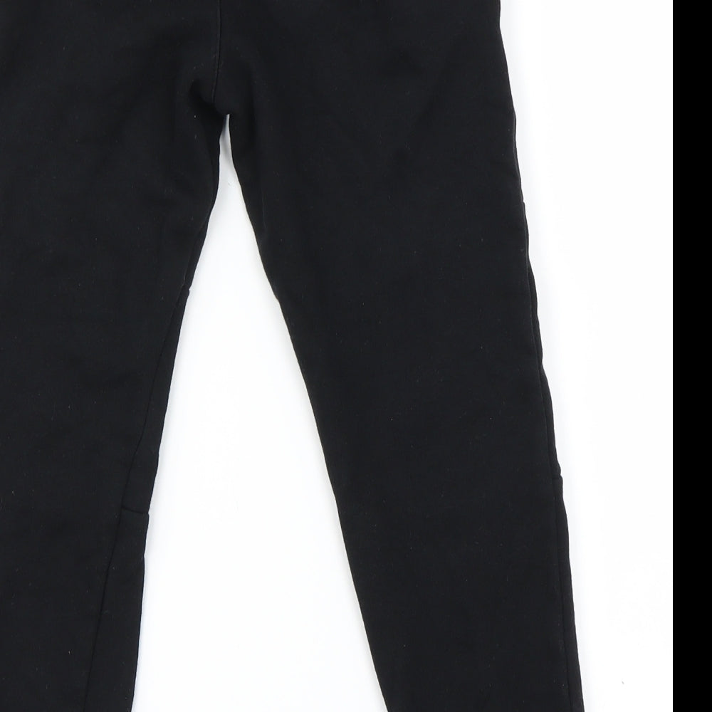 George Boys Black   Sweatpants Trousers Size 6-7 Years