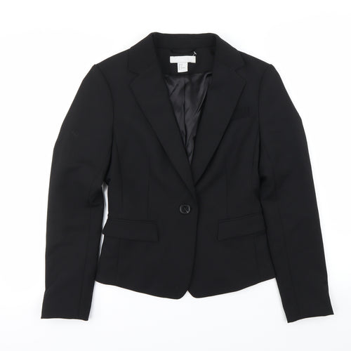 H&M Womens Black   Jacket Blazer Size 6
