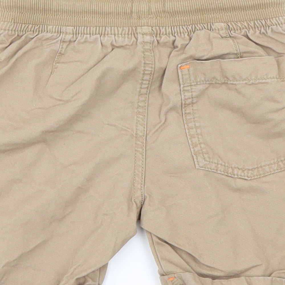 F&F Boys Beige   Cargo Shorts Size 2-3 Years