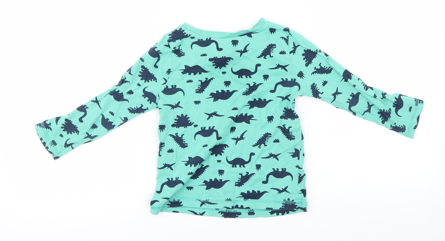 George Boys Green   Basic T-Shirt Size 2-3 Years