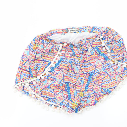 trend up Womens Multicoloured   Cut-Off Shorts Size S