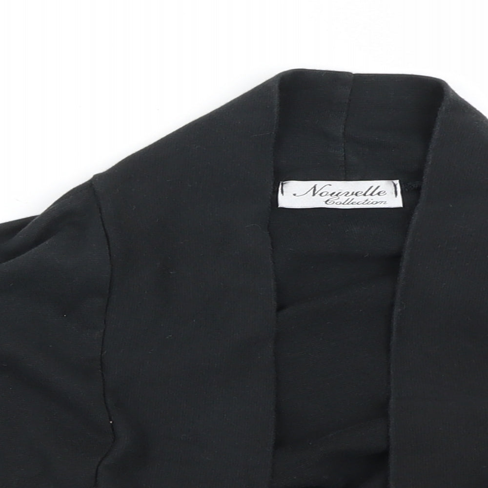 Preworn Womens Black   Cardigan Jumper Size 16