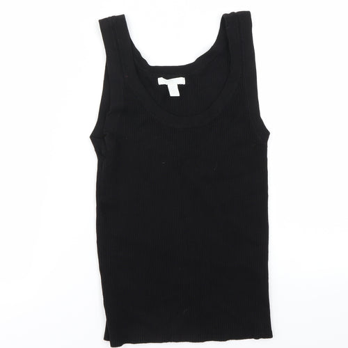 H&M Womens Black   Basic T-Shirt Size S