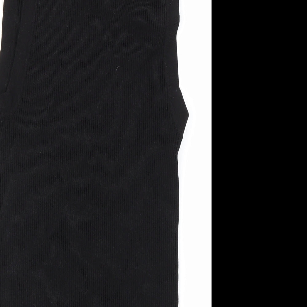 H&M Womens Black   Basic T-Shirt Size S