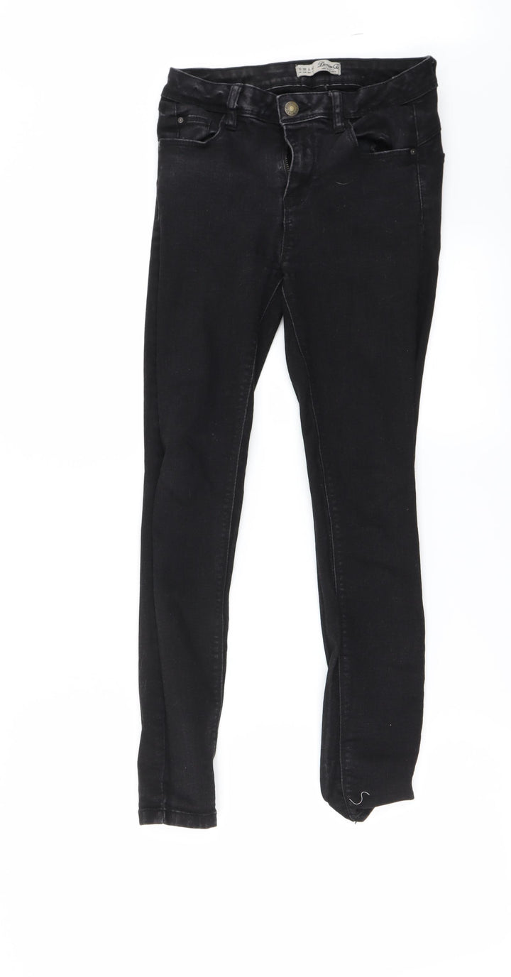 Bullhead Denim Co. Womens Black Skinny Jeans Size 10 L24 in