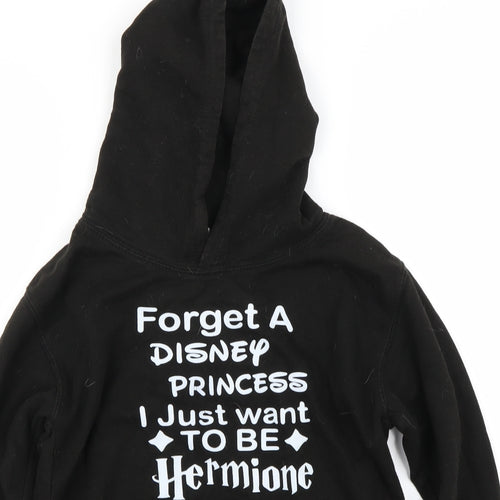 AWD Boys Black   Pullover Hoodie Size 9-10 Years