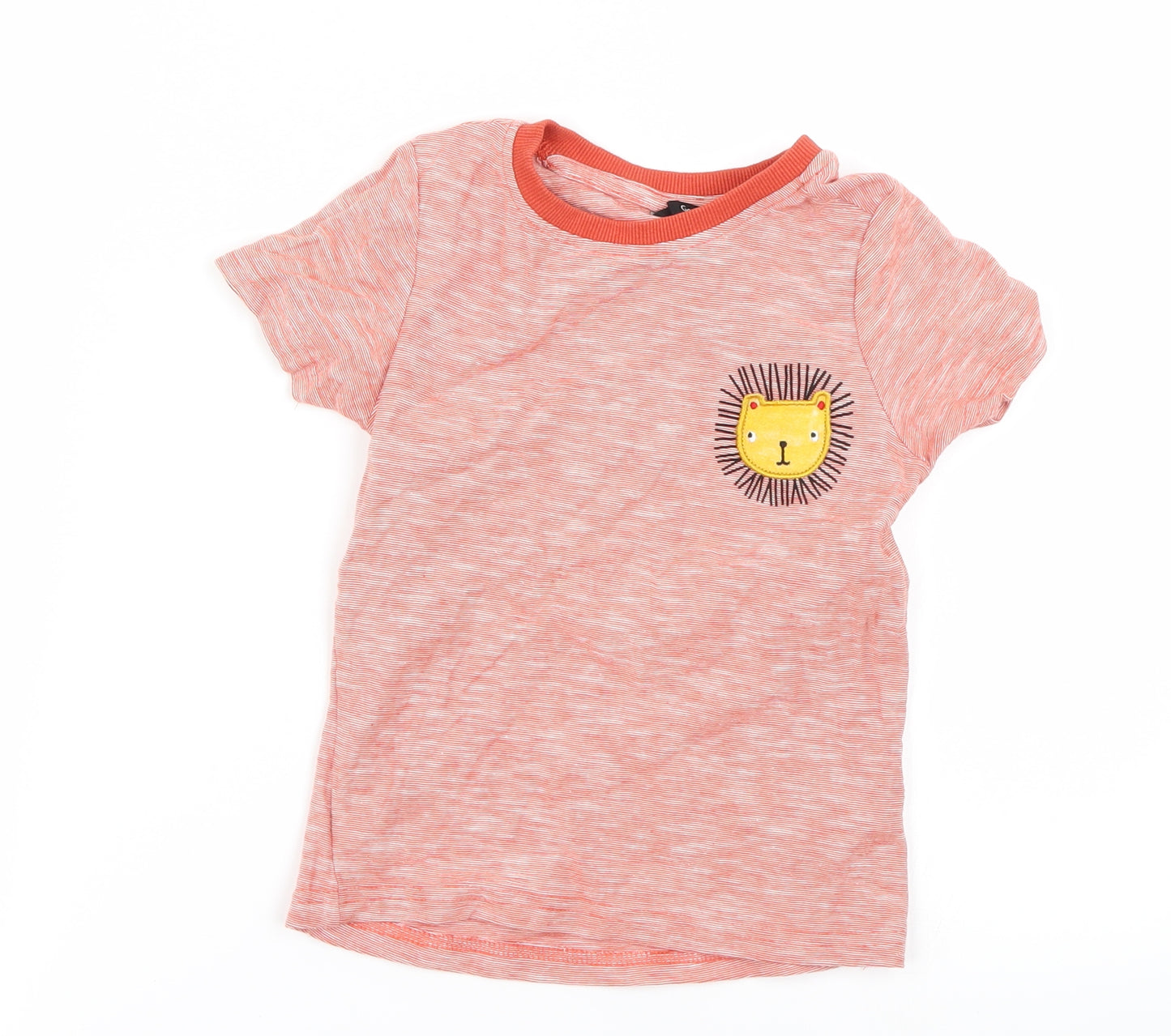 George Girls Pink   Basic T-Shirt Size 2-3 Years