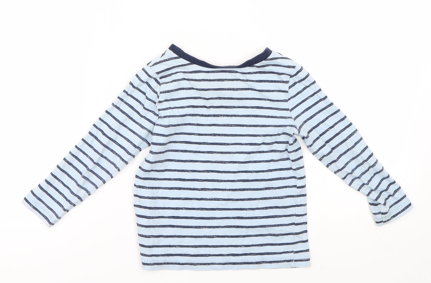 George Girls Blue   Basic T-Shirt Size 2-3 Years