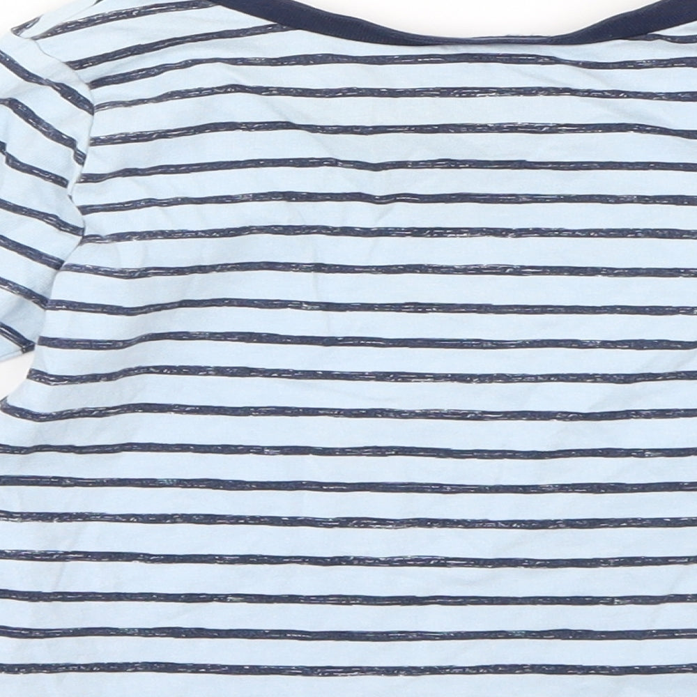 George Girls Blue   Basic T-Shirt Size 2-3 Years