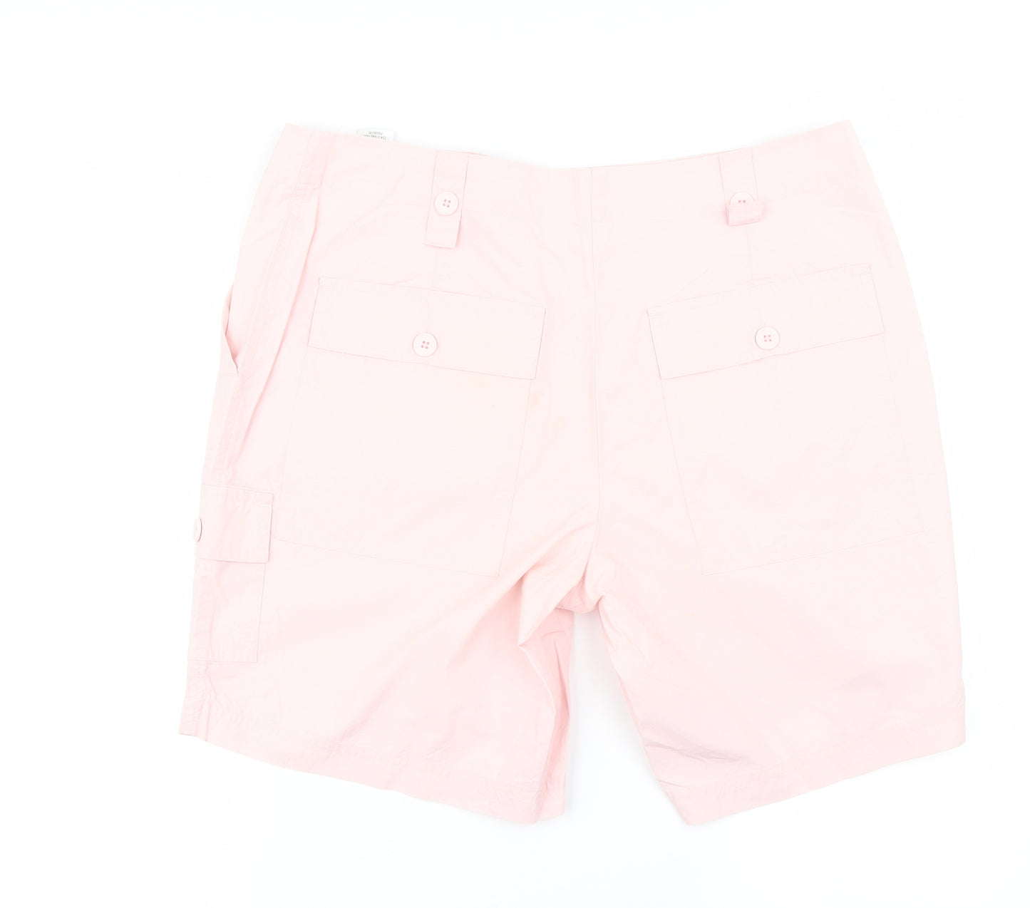 Marks and Spencer Womens Pink   Chino Shorts Size 16
