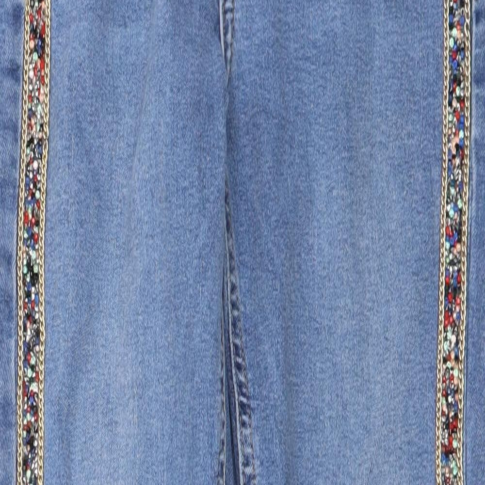 Preworn Womens Blue   Straight Jeans Size 23 in L24 in