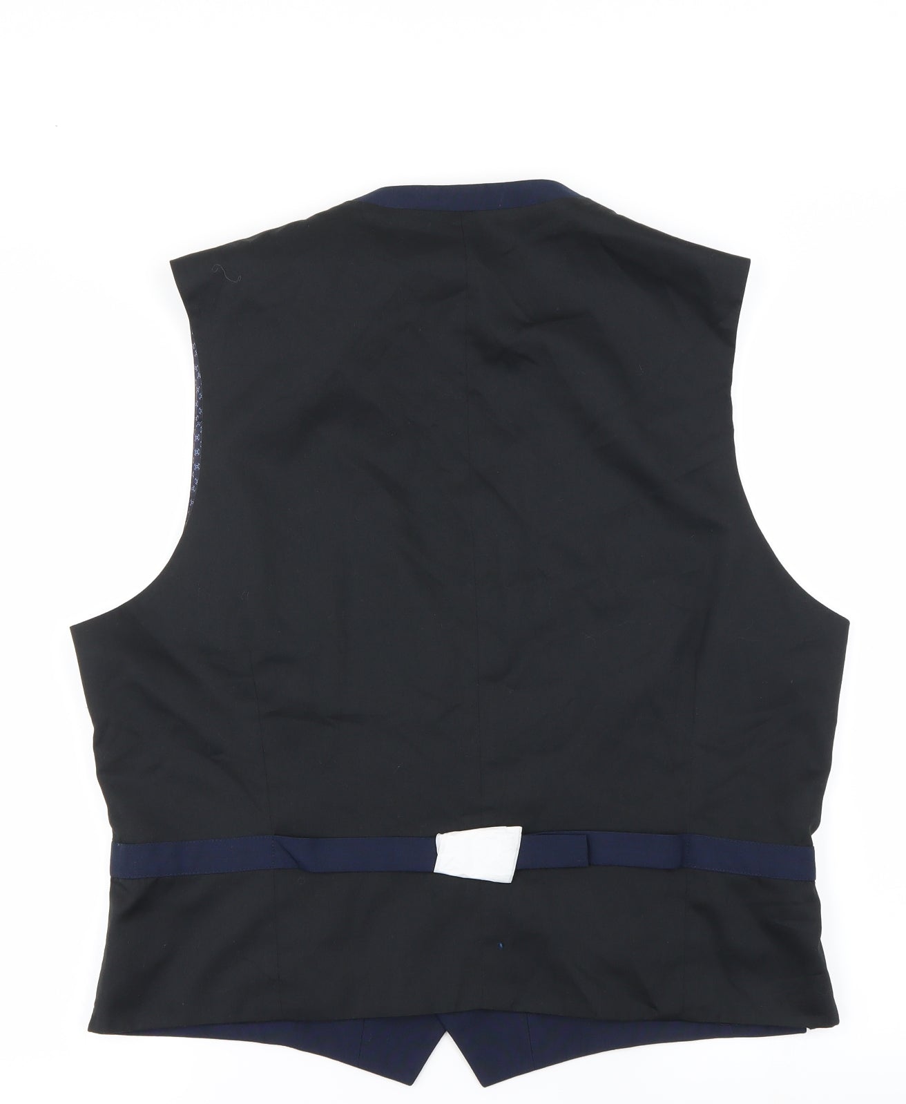 Preworn Mens Blue   Jacket Suit Waistcoat Size 42