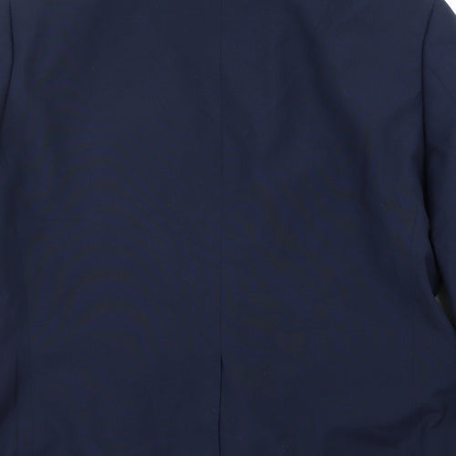 Preworn Mens Blue   Jacket Blazer Size 42