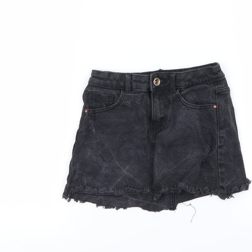 Zara Womens Black   A-Line Skirt Size 6