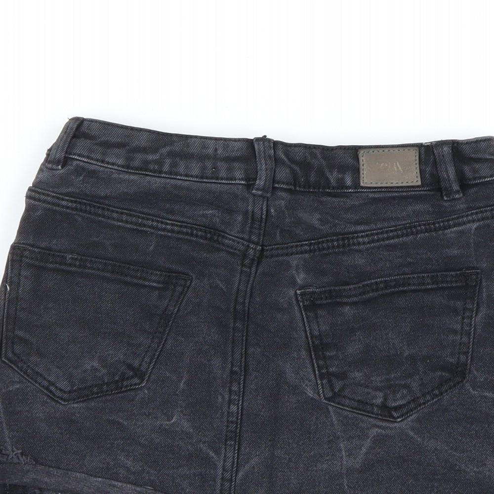 Zara Womens Black   A-Line Skirt Size 6
