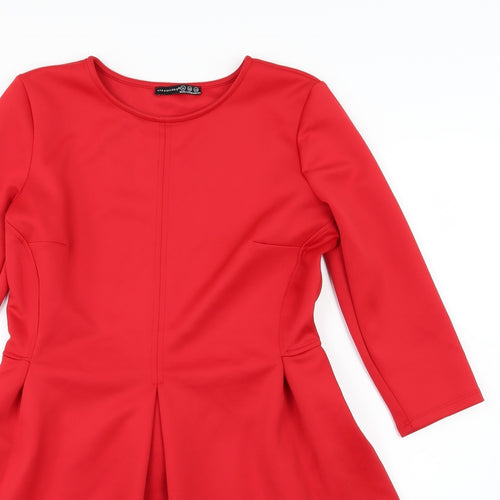 Atmosphere Womens Red   Skater Dress  Size 14