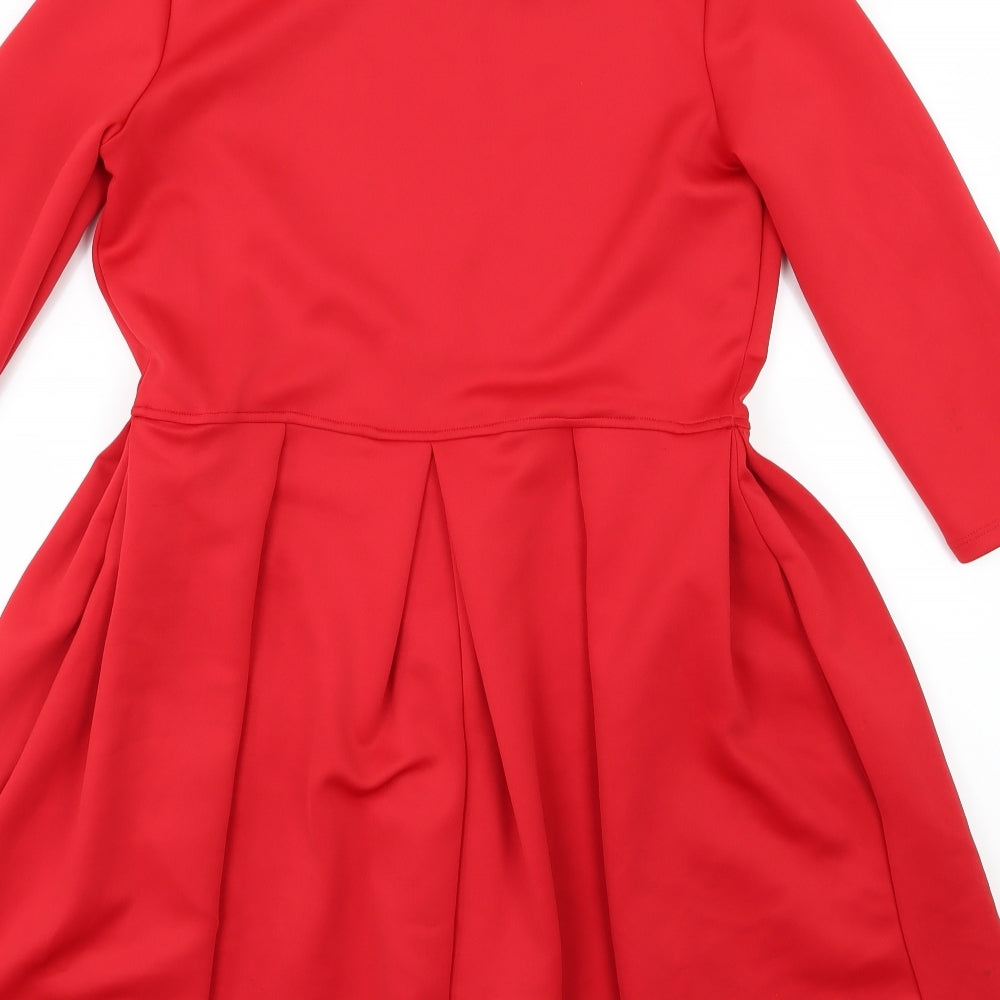 Atmosphere Womens Red   Skater Dress  Size 14