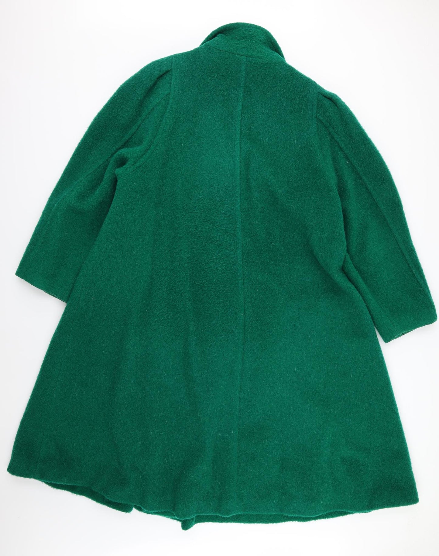 Wolfgang Kaiser Womens Green   Overcoat Coat Size 10