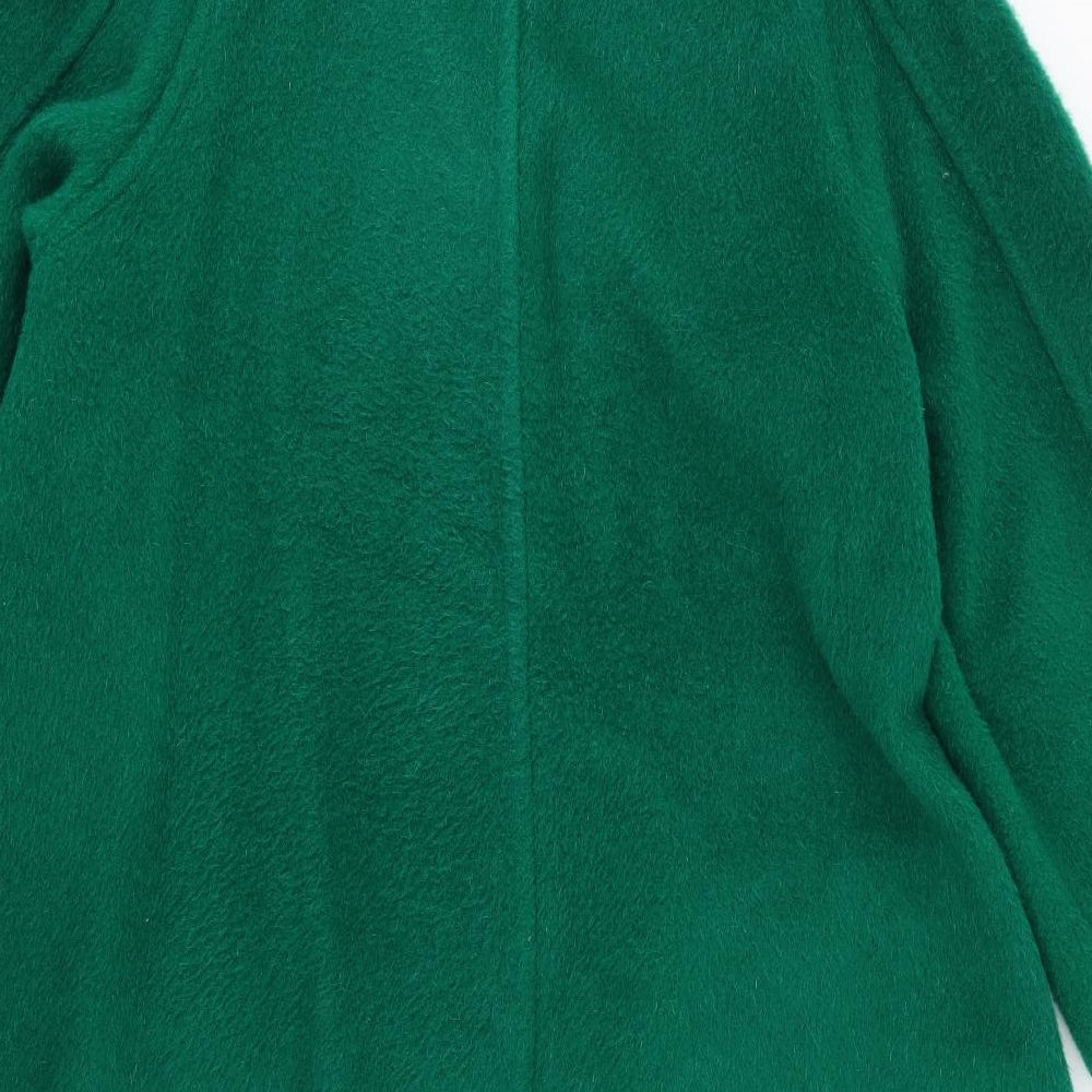 Wolfgang Kaiser Womens Green   Overcoat Coat Size 10