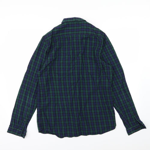 ASOS Mens Blue Striped   Button-Up Size M