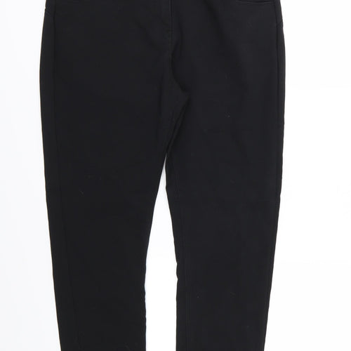 NEXT Womens Black  Denim Skinny Jeans Size 16 L27 in