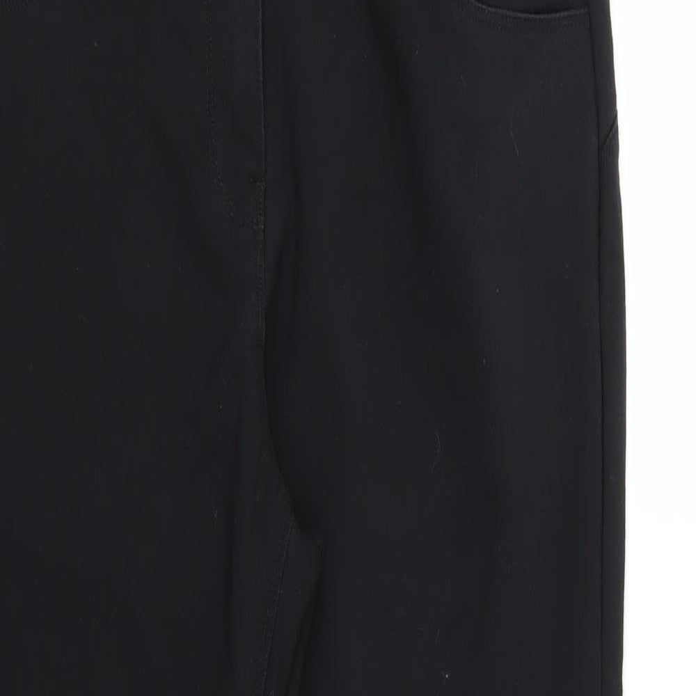 NEXT Womens Black  Denim Skinny Jeans Size 16 L27 in