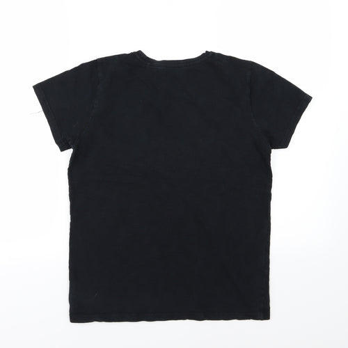 NEXT Boys Black  Jersey  Pyjama Top Size 13 Years  - up all night