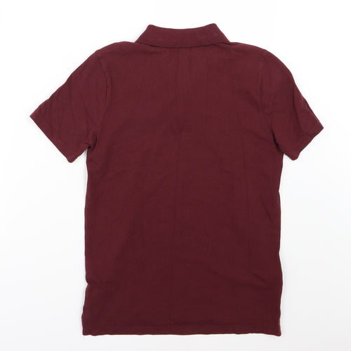 abercrombie kids Boys Red   Basic Polo Size 13-14 Years  - Burgundy
